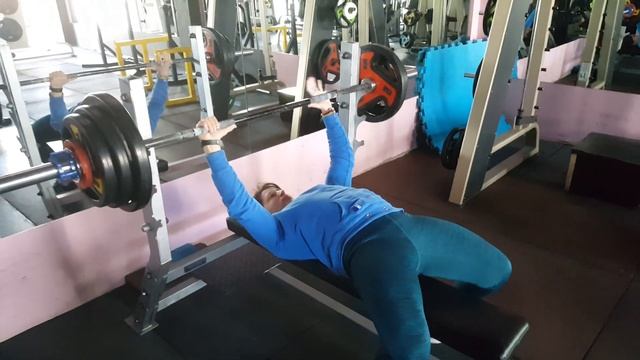 Nino Tchrikishvili.POWERLIFTING. BANCH PRESS - 83 KG. смотреть онлайн