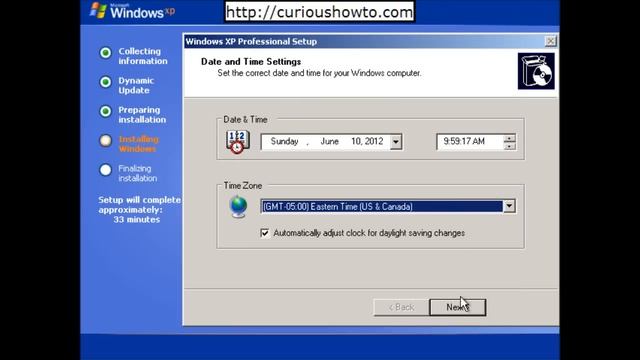 How to install Windows XP Professional with SP3 смотреть онлайн