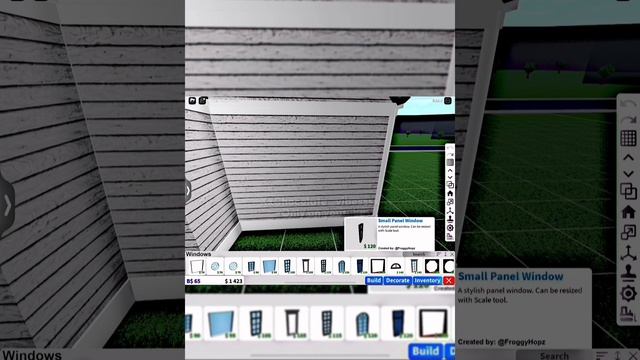 How to build a budget & unique window design in bloxburg! #bloxburg #window#design смотреть онлайн