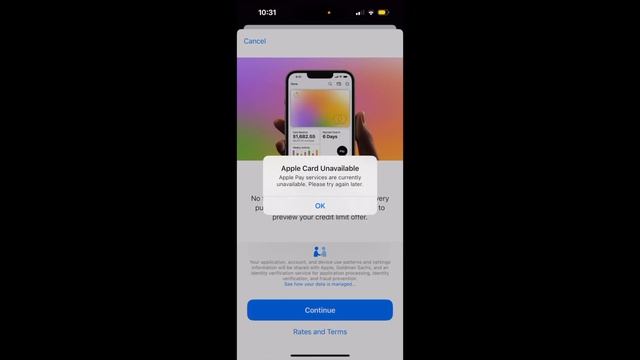 Apple Card unavailable - Apple Services are currently unavailable смотреть онлайн