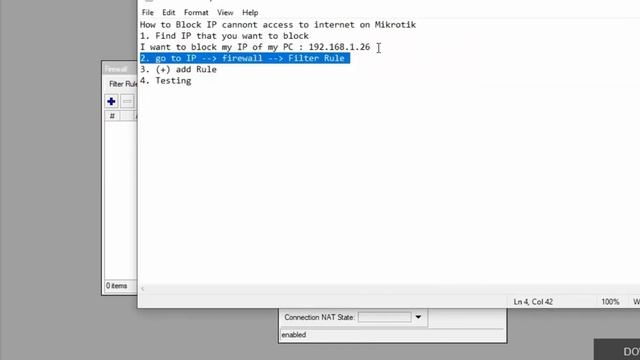 How to Block IP on Mikrotik router , Filter rule on mikrotik, Block IP can't access to internet смотреть онлайн