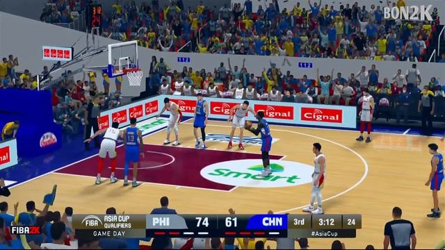 LIVE NOW! Gilas Pilipinas vs China | FIBA ASIA CUP | MARCH 25, 2024 | FIBA2K CPU VS CPU смотреть онлайн