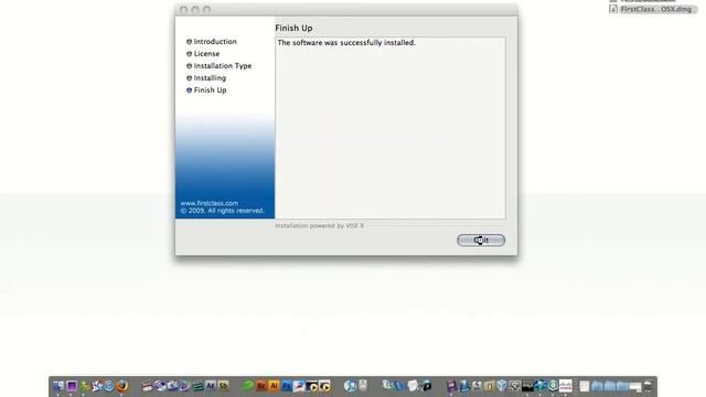 FirstClass Installation MAC смотреть онлайн
