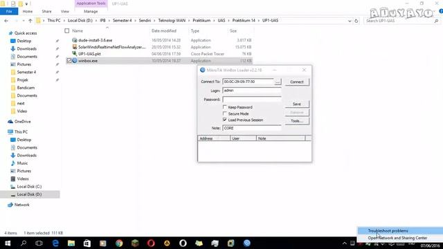 Problem With Vmware and Winbox (can't detect mac address) смотреть онлайн