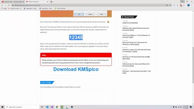 How to permanently activate Windows 10/8.1/8/VISTA || No activation key смотреть онлайн