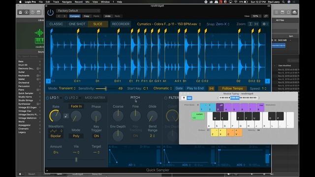 Logic Pro's Sampler & Quick Sampler смотреть онлайн
