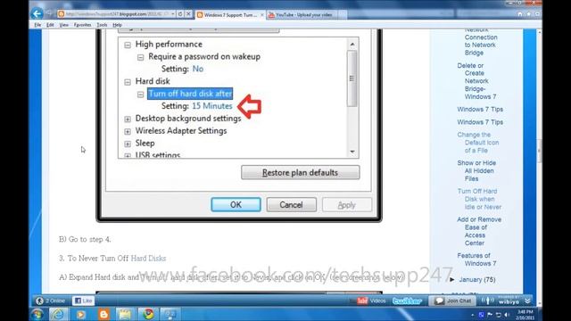 Turn Off Hard Disk when Idle or Never смотреть онлайн