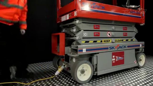 Speedy Services - Skyjack Electric Scissor Lift смотреть онлайн