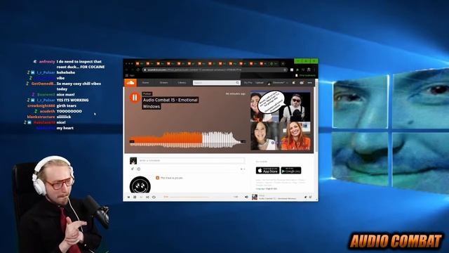 Eliminate Reacts to My Audio Combat 15 Entry (Windows Sounds) смотреть онлайн