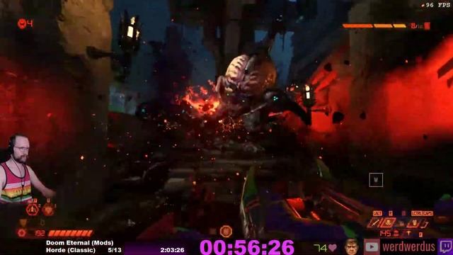 DOOM Eternal: Horde Mode (Mod) | 1:52:15 RTA [Classic, ITYTD] смотреть онлайн