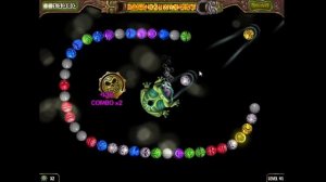 My long custom path in Zuma's Revenge