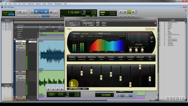 Lexicon Plate Reverb Plugin overview смотреть онлайн