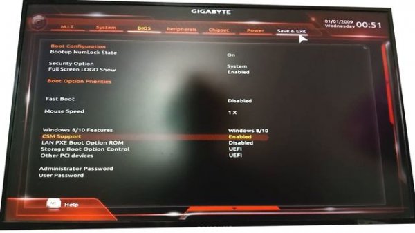 Computer Stuck at BIOS Screen(GIGABYTE) [SOLVED]