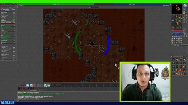TIBIA - CARLIN QUEST - THE WHITE RAVEN MONASTERY - ISLE OF THE KINGS - [ GLAU . CON ] смотреть онлайн