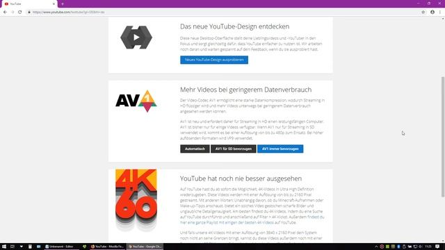 Neuen AV1 Codec in YouTube aktivieren | Firefox&Chrome смотреть онлайн