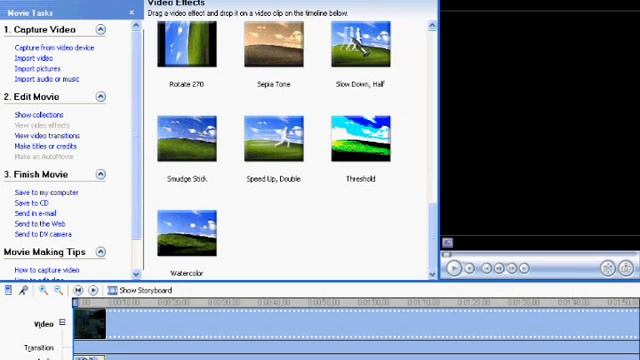 Windows Movie Maker Slow motion смотреть онлайн