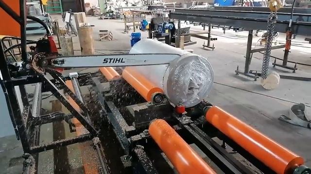 Станок для резки рулонов бумаги БРС-В-1600 на роликах смотреть онлайн