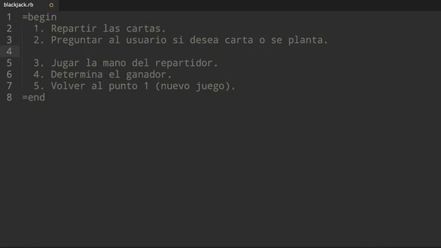 4 aplicaciones con Ruby - 7. Blackjack - Parte 2 смотреть онлайн