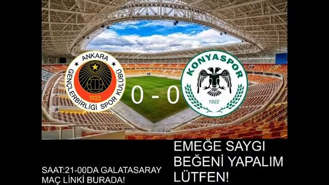 Gençlerbirliği – Konyaspor(Maç Linki Açıklamada!) Like at! #maçizle #canlımaç #livesports смотреть онлайн