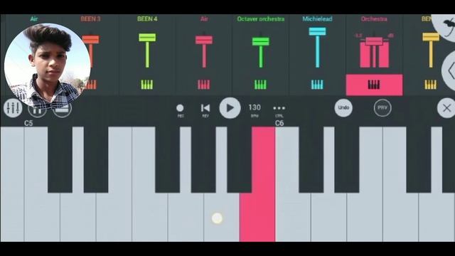 fl studio mobile par bajaya ton 😍🎹 piano song смотреть онлайн
