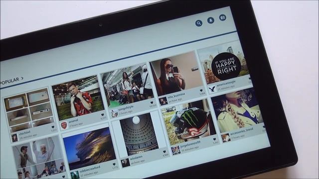 Instapic, the first fully featured native Instagram app for Windows 8 смотреть онлайн