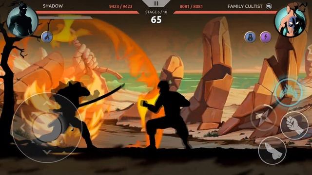 Shades: Shadow Fight Roguelike || Act II Chapter 5 - Mode 2 「iOS/Android Gameplay」 смотреть онлайн