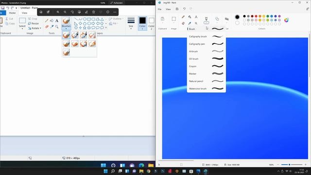 Windows 11 New Paint App vs Old Paint 🎨 App Review in Tamil смотреть онлайн