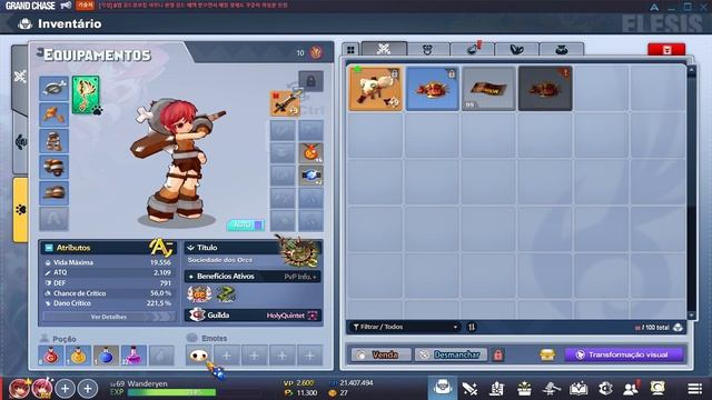 GrandChase Classic: Inventory UI/UX Rework смотреть онлайн