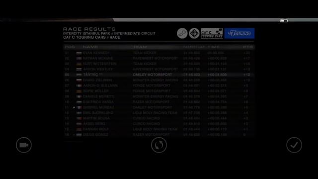 Grid Autosport Mobile | chevrolet cruze | Touring Championship смотреть онлайн