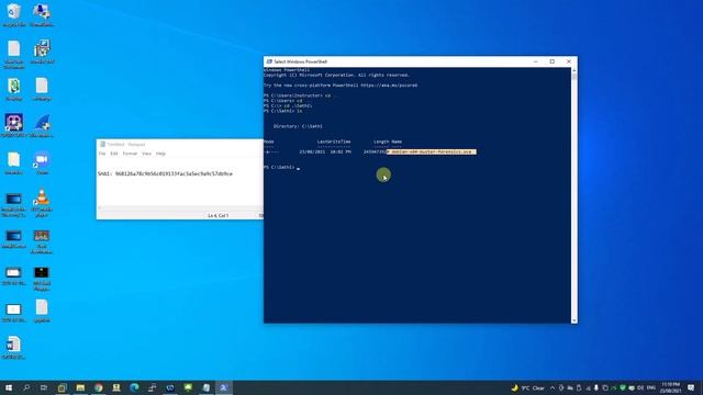How to check the integrity of the downloaded file using windows PowerShell? смотреть онлайн