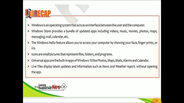 Class V Computer Ch 2 Understanding Windows 10 Part 2C смотреть онлайн