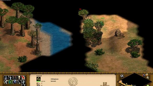 Age of Empires 2: Yodit campaign - mission 1 - Path of Exile (hard) смотреть онлайн