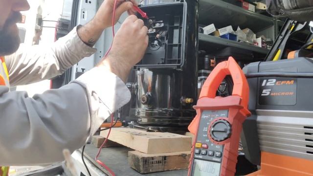 AC and Refrigeration Scroll Compressor Preliminary Inspection смотреть онлайн