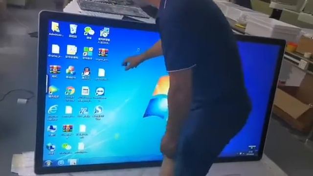 wall mounted Android Windows Touch screen kiosk for wallmount LCD digital signage смотреть онлайн