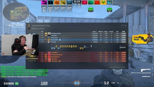 RachelR с первой секунды кидает всех в мут. Рейчел горит на своих тиммейтов.#rachelr #рейчел #рачел