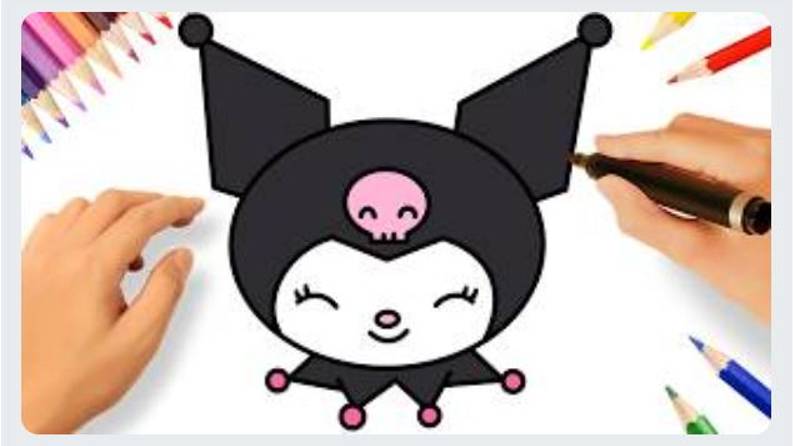 КАК НАРИСОВАТЬ КУРОМИ 🖤🎀 смотреть онлайн