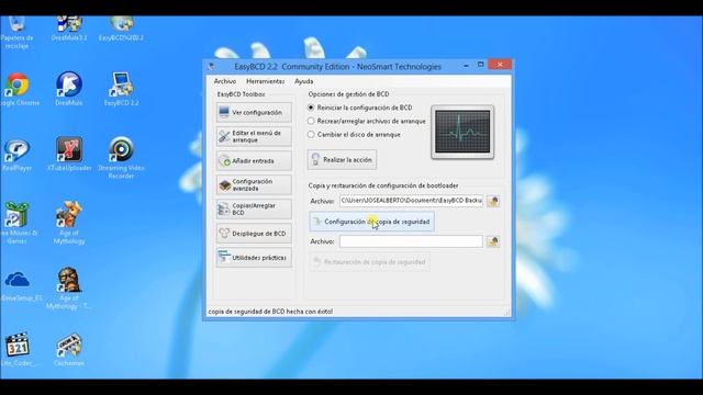 USO DE EASYBCD смотреть онлайн