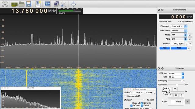 RTL-SDR on a Mac using GQRX: Voice of Korea 13760 KHz смотреть онлайн