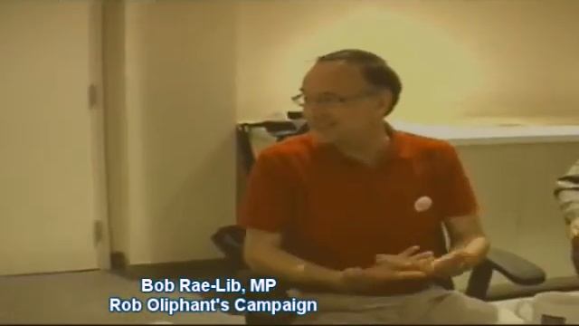 Bob Rae-Lib. MP and Rob Oliphant Campaign3 смотреть онлайн