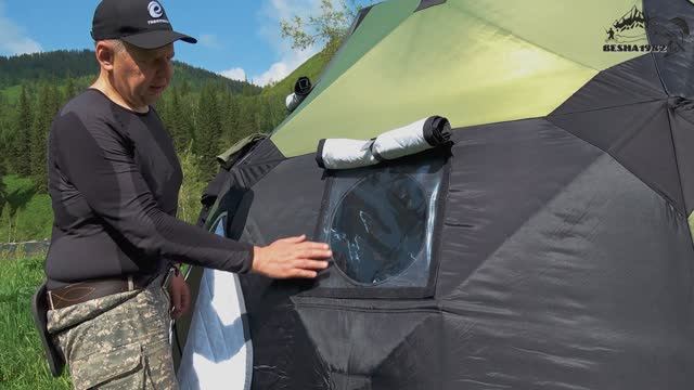 Алтай дело опасное! Обзор новой палатки. Идем через мощные пороги реки Катунь. смотреть онлайн