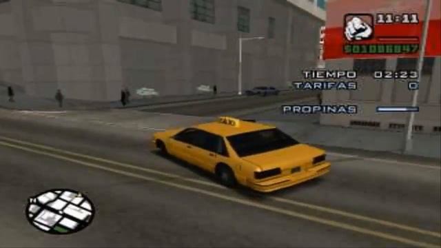 CJ EL PEOR TAXISTA DE LOS SANTOS Y DEL MUNDO|Gta San Andreas смотреть онлайн