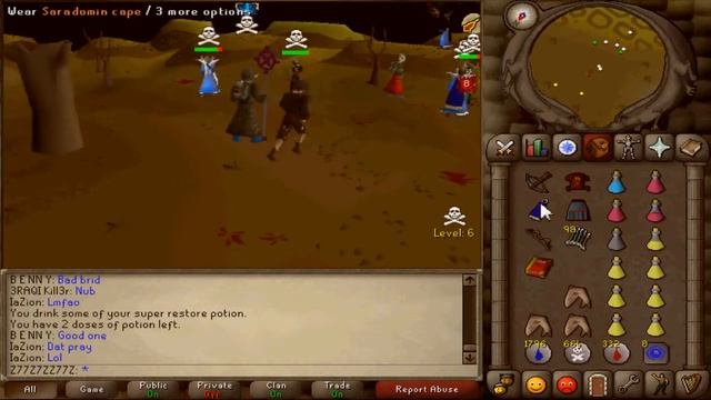 Runescape 2007 Pking - IPkYaI - Mini Pk Video 6 ( Tank Hybrid ) смотреть онлайн
