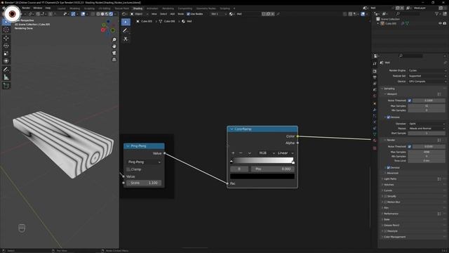 How to Create Procedural Wood Texture in Blender Shading Nodes In Blender- Step-by-Step Tutorial смотреть онлайн