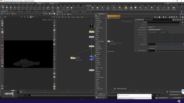 Houdini - How to render your Simulation cache. смотреть онлайн
