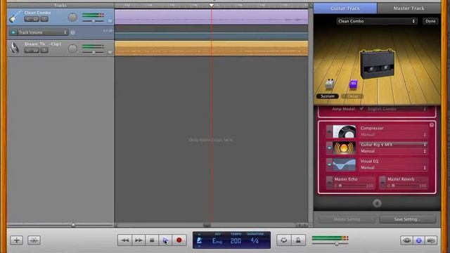 Garageband-Guitar Rig Test Master Of Puppet смотреть онлайн