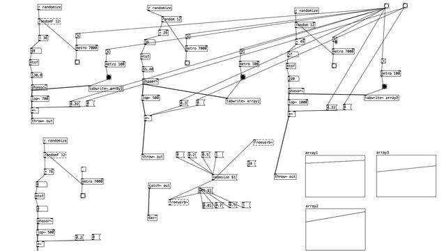 3xOSC Random Chord Ambient Generator ( Pure Data ) смотреть онлайн