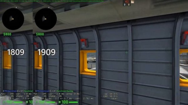 Windows 10 1809 vs 1909. Test in game