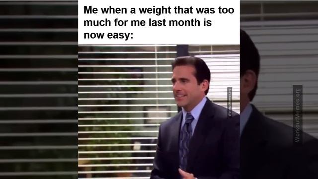 Me When A Weight That Was Too Much For Me Last Month Is Now Easy смотреть онлайн