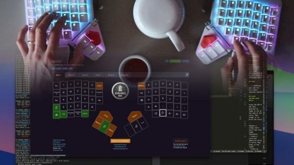 Moonlander Keyboard Productivity: Coding on MacOS
