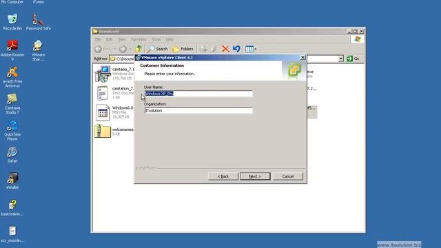 Install VMWare vSphere client v.4.1 смотреть онлайн